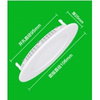 LED slim panel 3W 4W 6W 9W 12W 15W 18W led panel light housing with adapter